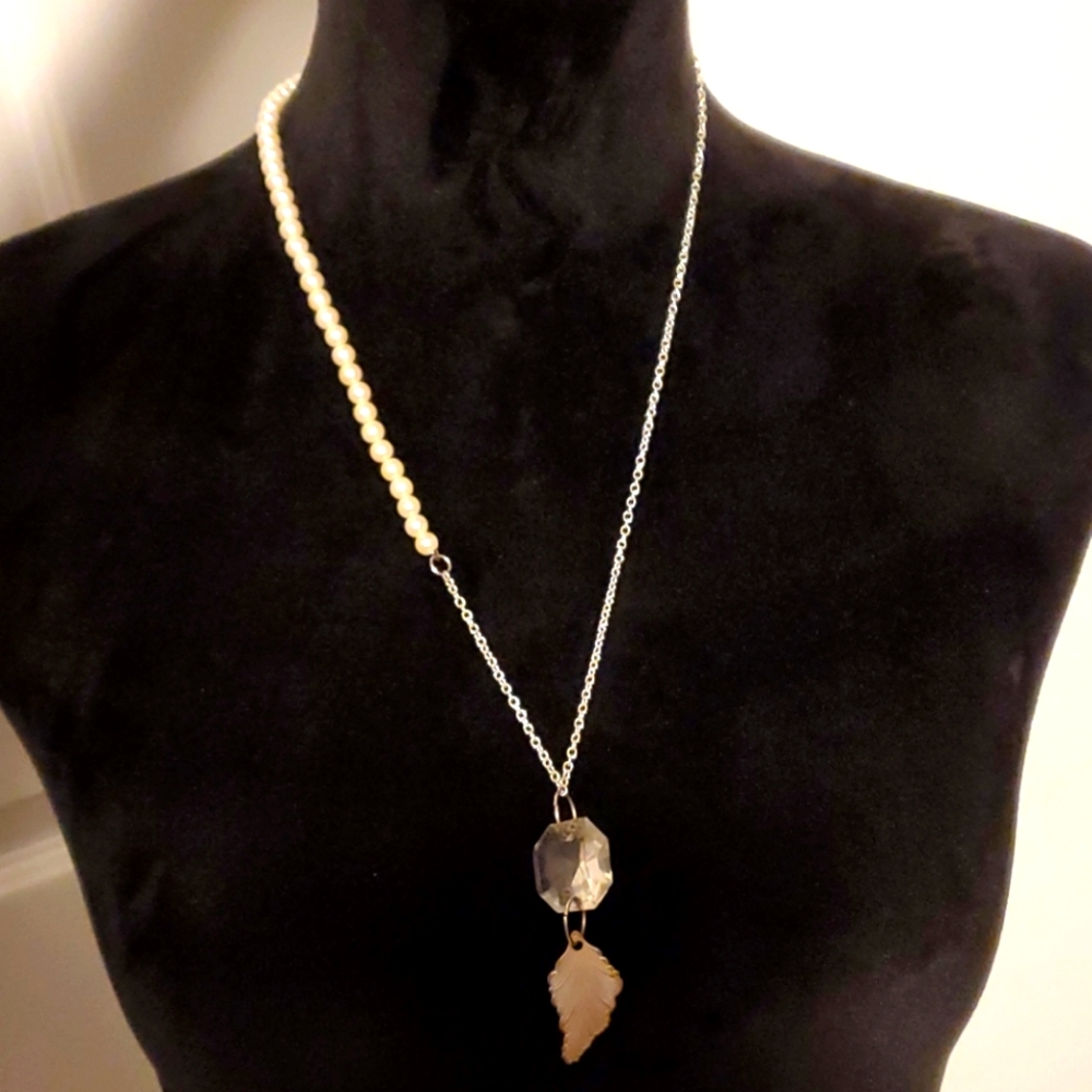 Vintage Mixed Media Necklace